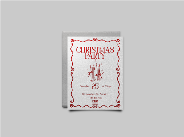 Пригласительные дизайнерские